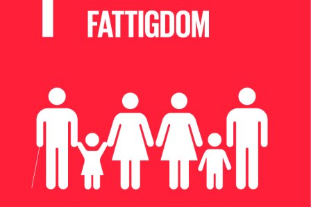 Mål 1 - Utrydde fattigdom Mål 1 - Utrydde fattigdom
