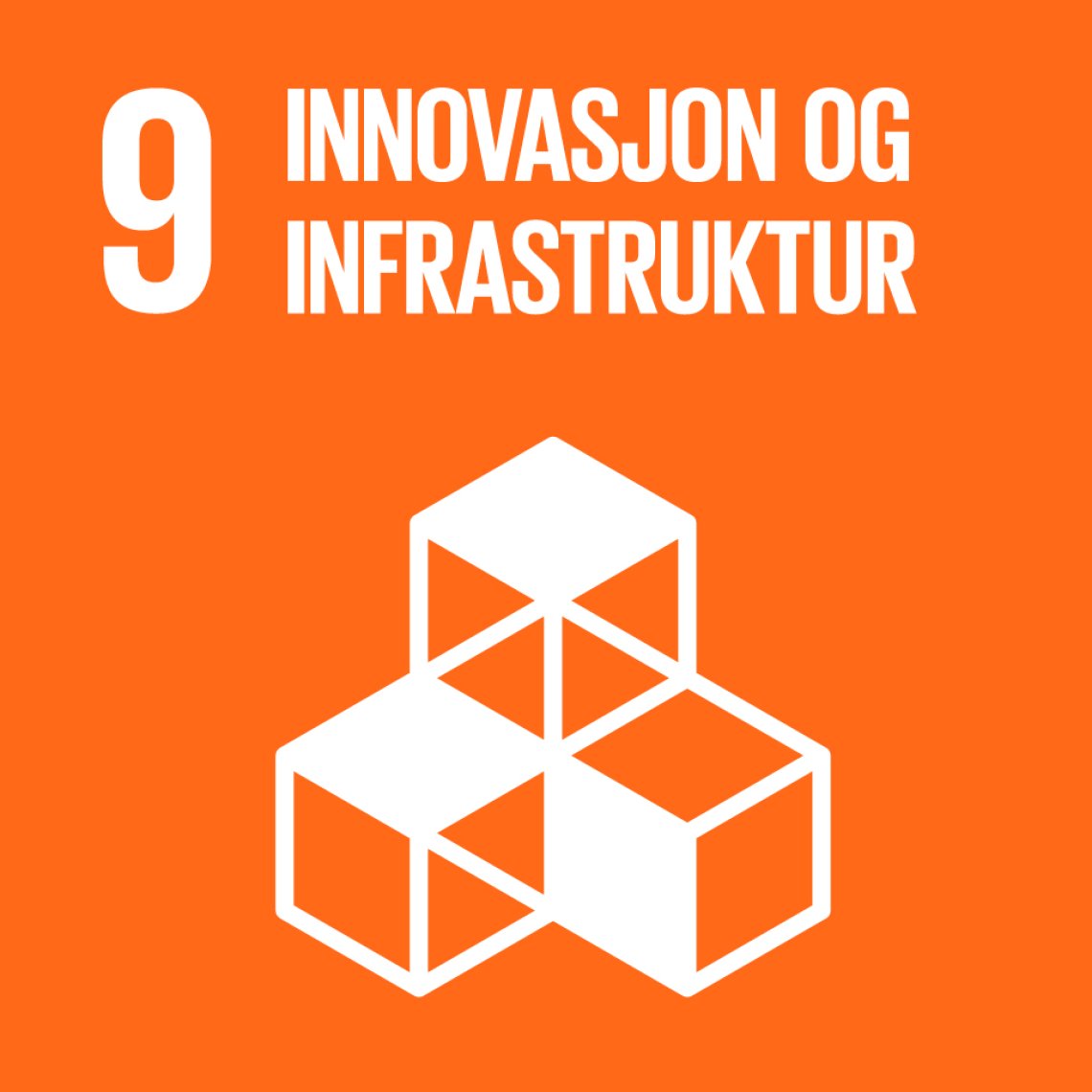 Mål 9 - Innovasjon og infrastruktur Mål 9 - Innovasjon og infrastruktur