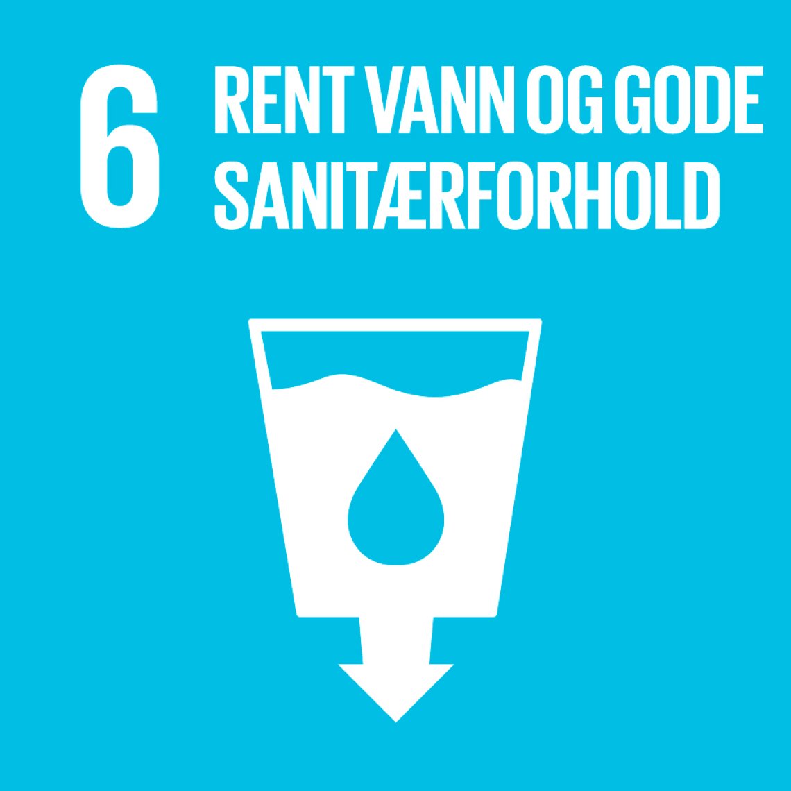 Mål 6 - Rent vann og gode sanitærforhold Mål 6 - Rent vann og gode sanitærforhold