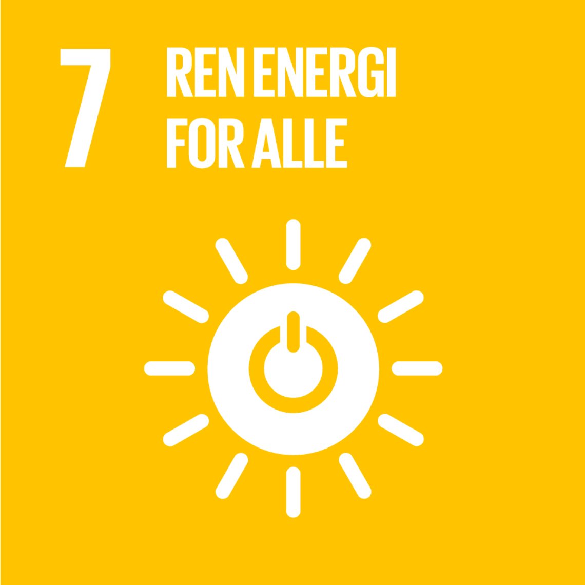 Mål 7 - ren energi for alle Mål 7 - ren energi for alle