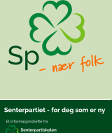 Senterpartiet for deg som er ny